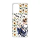 Én időm csajos őszi mintás Oppo A16s tok