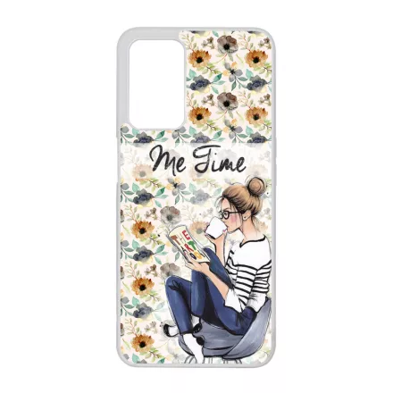 Én időm csajos őszi mintás Oppo A16s tok