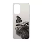 Cica és Pillangó - macskás Oppo A16s tok