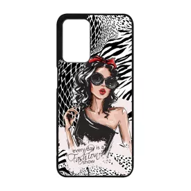 Fashion Show Girl Wild Beauty Animal Fashion Csajos Allat mintas Oppo A16s tok