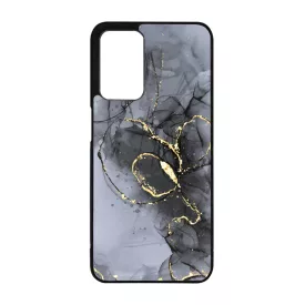 Golden Black marvanyos marvany mintas hatás Oppo A16s tok