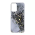 Golden Black marvanyos marvany mintas hatás Oppo A16s tok