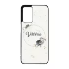 kerd a neveddel marble marvany mintas Rozsa viragos Oppo A16s tok