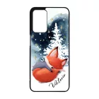 Tündéri róka - Téli mintás Oppo A16s tok