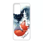 Tündéri róka - Téli mintás Oppo A16s tok