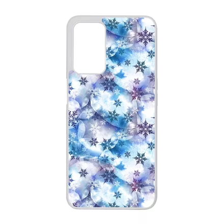 Téli Szépséges Hópihe mintás Oppo A16s tok