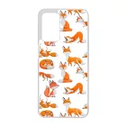 Rajzolt Róka mintás Oppo A16s tok