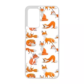 Rajzolt Róka mintás Oppo A16s tok