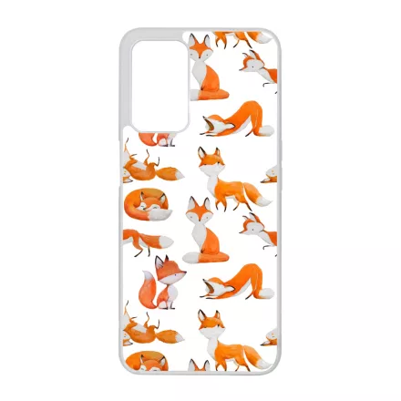 Rajzolt Róka mintás Oppo A16s tok