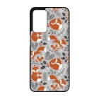 Szépséges téli róka mintás Oppo A16s tok