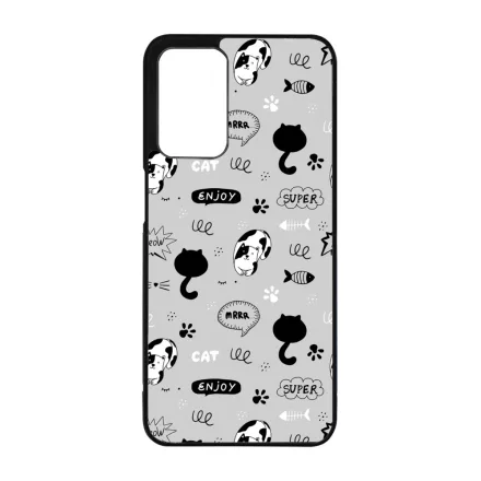 Mrrr Cuki Cica mintás Oppo A16s tok