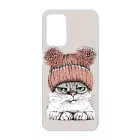 Cuki sapkás cica Oppo A16s tok