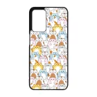 Tündéri Kawaii cica mintás Oppo A16s tok
