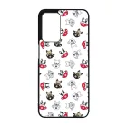 Cuki kávé és kutya mintás Oppo A16s tok