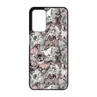 Csodaszép szürke vintage lovas mintás Oppo A16s tok