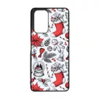 téli karácsonyi mintás textúra Oppo Reno 7 Lite 5G tok