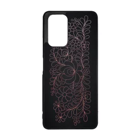 Elegáns Matyó - Rosegold magyar mintás hungarian folk Oppo Reno 7 Lite 5G tok