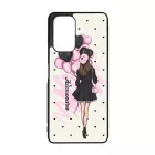 Kérd a Neveddel - Ballon Girl - Pink szerelem valentin napi Oppo Reno 7 Lite 5G tok