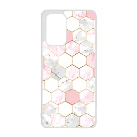 Geometric Rose Gold marvanyos marvany mintas Oppo Reno 7 Lite 5G tok