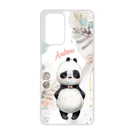 Édes kis Panda - Téli mintás Oppo Reno 7 Lite 5G tok