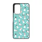 Cuki hóember mintás - Téli mintás Oppo Reno 7 Lite 5G tok