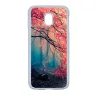 őszi erdős falevél természet Samsung Galaxy fekete tok