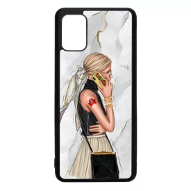 Matyó GIRL magyar mintás hungarian folk Samsung Galaxy fekete tok