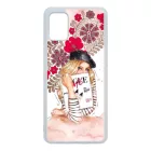 Matyó & Fashion Girl magyar mintás hungarian folk Samsung Galaxy átlátszó tok