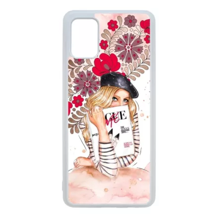 Matyó & Fashion Girl magyar mintás hungarian folk Samsung Galaxy átlátszó tok