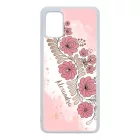 Kérd a neveddel - RoseGold Matyó magyar mintás hungarian folk Samsung Galaxy átlátszó tok