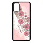 Kérd a neveddel - RoseGold Matyó magyar mintás hungarian folk Samsung Galaxy átlátszó tok