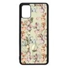 Vintage Ősz virág mintás Samsung Galaxy átlátszó tok