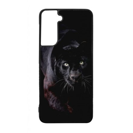 Black Panther Fekete Parduc Wild Beauty Animal Fashion Csajos Allat mintas Samsung Galaxy tok