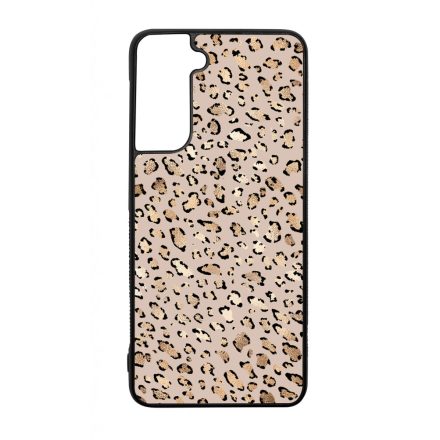 Rose Gold Leopard Wild Beauty Animal Fashion Csajos Allat mintas Samsung Galaxy tok