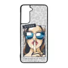Queen Style Wild Beauty Animal Fashion Csajos Allat mintas Samsung Galaxy tok