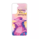 School kills Artists Mona Lisa Anti social too cool for school Samsung Galaxy tok