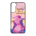 School kills Artists Mona Lisa Anti social too cool for school Samsung Galaxy tok