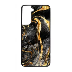 Luxury Golden Black marvanyos marvany mintas Samsung Galaxy tok