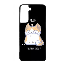 Cat Mood cicas macskas this is fine Samsung Galaxy tok