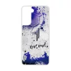 Kerd a neveddel BLUE kezilabda mintas Samsung Galaxy tok