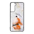 Cuki corgi kutyus - Téli mintás Samsung Galaxy tok