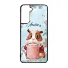 Kakaós hörcsög - Téli mintás Samsung Galaxy tok