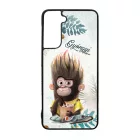 Kávés Maki - Téli mintás Samsung Galaxy tok