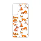 Rajzolt Róka mintás Samsung Galaxy tok