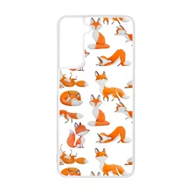 Rajzolt Róka mintás Samsung Galaxy tok
