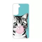 Bubble Cat - cica mintás Samsung Galaxy tok