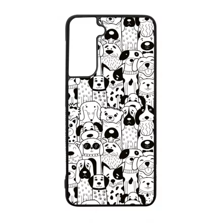 Aranyos kutya mintás Samsung Galaxy tok