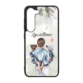 Kerd a neveddel Anya es a Gyerekek Samsung Galaxy tok