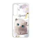 Kérd a neveddel - A nevem Hógolyó Cuki cicus szilikon Samsung Galaxy tok