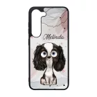 Kérd a neveddel - Figyelek Rád Cukis kutyus szilikon Samsung Galaxy tok